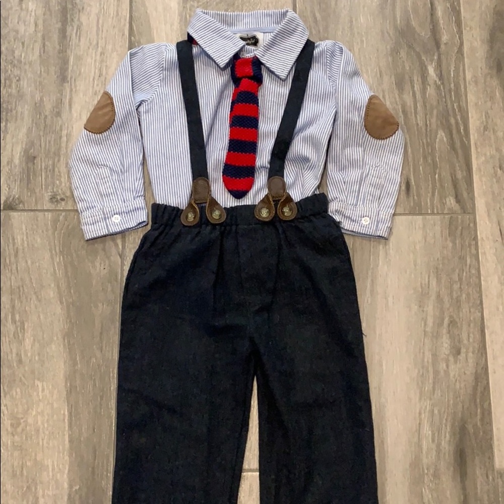 Mudpie 3 piece boys dressy outfit
